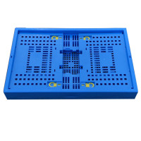 海斯迪克 塑料折叠筐 HK-509 530*410*300mm(无盖) 1个