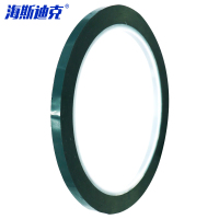 海斯迪克 5S桌面定位胶带 HK-64 绿色 5mm*66m 5卷 1件