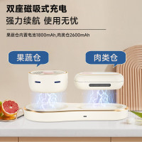 谷格(GUGE) G935 便携式料理锅大容量电火锅一体式速沸方形电煮锅多功能锅家用电热锅火锅 1.2L