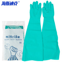 海斯迪克 丁腈手套 HKsq-52 绿色 60cm XL 1双