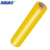 海斯迪克 缠绕膜 H-58 50cm*320m 膜净重2.2kg 黄色 1卷