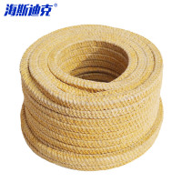 海斯迪克 牛油盘根 HKqy-112 黄色20×20mm 1米