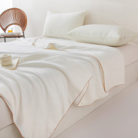 无印良品 贡缎提花纯蚕丝被 MJ-B25-20 200cm*230cm