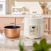 塞拉菲诺·尚尼(SERAFINOZANI) 尚尼多功能电压力锅SZ-D01 一键排气泄压按钮,安全泄压 5L