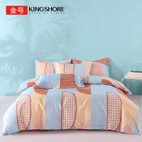 金号 磨毛四件套-彩韵梦境 JH-016 (被套200*230cm)