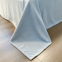 浪莎 牛奶绒四件套-奶白 LSMM005 2 *2.3cm