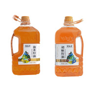 腰站子 胡麻籽油 3.5L+油菜籽油3.5L