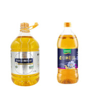 绿洲果实 冷榨亚麻籽油 1.5L+有机亚麻籽油 5L