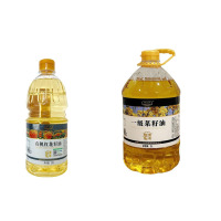 雅其娜 纯正菜籽油 5L+有机红花籽油 1.5L