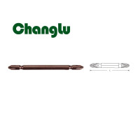 长鹿(Changlu) CL502506 100mm专业级古铜色双头旋具头PH2