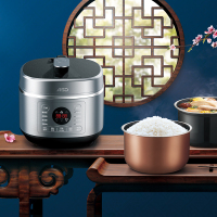 爱仕达(ASD) AP-F50E188电压力锅家用5L高电压力锅不粘内胆压力饭煲不粘锅底盘加热预约