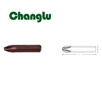 长鹿(Changlu) CL502802 古铜色十字冲击批头(S2)(2号)40mm