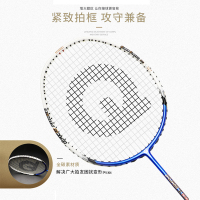 强力 羽毛球拍全碳素纤维超轻稳定耐用攻守兼备 101铝合金双拍
