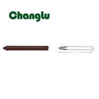 长鹿(Changlu) CL503003 古铜色加长十字冲击批头(S2)(3号)80mm