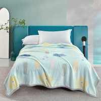 萱遇家纺悦笙美肤四季毯 混色发货Q-M006