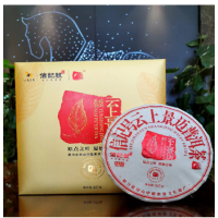 八马茶叶 C147002信记号云上景迈普洱茶( 生茶) 357G/盒