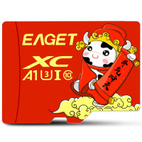 忆捷(EAGET)手机存储卡监控摄像内存卡 TF 卡高速行车记录仪sd卡c10高速卡 256GB