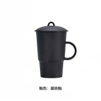 万仟堂(EDENUS) 净界·纳米抗菌杯 黑铁釉