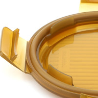 乐扣乐扣家用品圆形玻璃保鲜盒三件套琥珀色LCB225FU