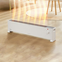 美的 踢脚线电暖器移动地暖烤火炉防水尘石墨烯发热 NDV-F1