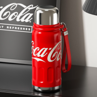 格米 可口可乐联名款迷你律动保温杯(可乐红)GE-CK24AW-B86-1