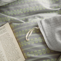 无印良品 全棉水洗多层纱四件套--流年 MJ-TJ25-27 200*230cm