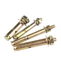 中锐智采 蓝帕 外六角自攻螺栓 六角钻尾自攻螺丝钻铁彩钢板螺栓燕尾钉 M5.5*45 (430粒/盒)