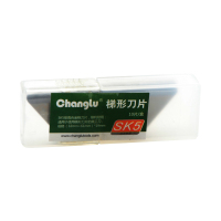 长鹿(Changlu) CL613813 SK5-梯形美工刀片(200片)