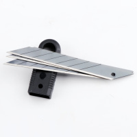 长鹿(Changlu) CL613815 黑色SK5美工刀片9mmX0.4mm(10片)