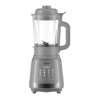 美的 破壁机大容量 家用智能预约豆浆机全自动免过滤免煮新款破壁料理机MJ-BL5038