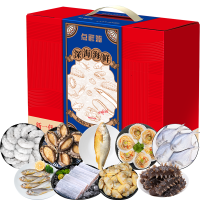 点鲜翁 国产海鲜礼盒-灵潮鲜礼韵1198型
