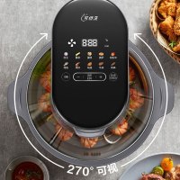 苏泊尔(SUPOR)空气炸锅 5L/升大容量可视 电炸锅 蒸汽嫩炸薯条机 上盖可拆洗 KD50DQ77