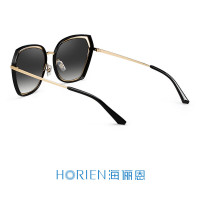 海俪恩 偏光太阳镜女 新品墨镜大脸显瘦网红专用驾驶镜N6621N16P