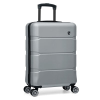 爱华仕(OIWAS) 旅行箱 差旅收纳箱密码锁行李箱 拉杆箱OCX6639-20 银色 20英寸