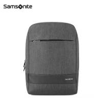 新秀丽(samsonite) 电脑包 双肩包商务通勤防泼水书包休闲超轻便 深灰色 TR1*18013