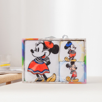 迪士尼(DISNEY) DMM-60120T3 幻彩毛巾三件套 洗脸家用男女比纯棉全棉柔软吸水洗脸巾儿童