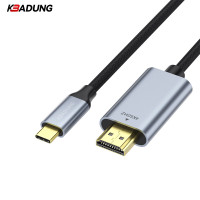 科保盾(kebadung) TZH-2AG Type-C转HDMI转接线公对公 4K60Hz 2米 单位: 条