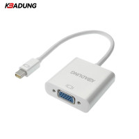 科保盾(kebadung) DP058 Mini DP转VGA转换器 公对母 0.2米 白色 单位: 条