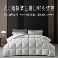 罗莱家纺(LUOLAI) A类波兰进口95羽绒被 悦享95羽绒被 200*230cm 冬被