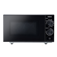 格兰仕(Galanz)T70TGDFXB2微波炉 20L平板旋钮操作双光波烤管 黑色