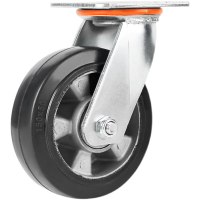 中锐智采 手推车实心轮26*21/2 钢筋实心轮手推车板车实心胎26*21/2工地车加厚钢圈轮子内外胎焊圈轮