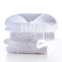 鲸轩 小方巾 毛巾抹布 33cm*33cm 10条/组(计价单位:组)白色