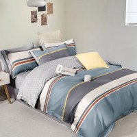 芳恩(faunen) FN-Z8036 悦享全棉四件套 午后拿铁-蓝