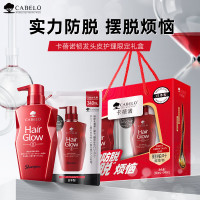 卡蓓诺 韧发头皮护理限定礼盒350mL+340mL(计价单位:套) 红色