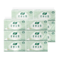 心相印 2DT100(包装)云感柔韧亲肤三层100抽12包塑装抽纸 (6包*2提)
