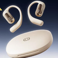 小度S108蓝牙耳机挂耳式 白色