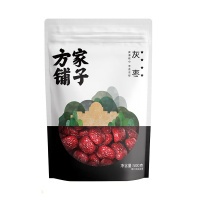 方家铺子 四星楼兰灰枣500g/袋装 1斤 泡茶煲汤煮粥零食