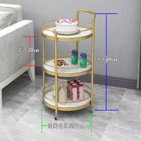 中锐智采 送餐小推车(圆形三层)