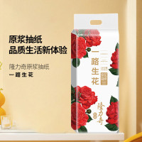 隆力奇 抽纸面巾纸5层*72抽(6包)LLQ-002