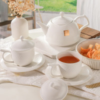 WORLD KITCHEN WK-BH05T16C-JY/KZ 高尔夫系列陶瓷杯壶碟五件组